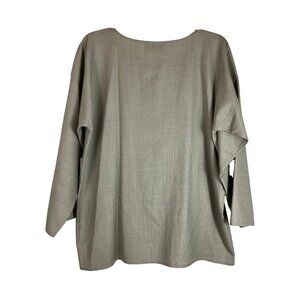 OS Vintage Zoran Wool Tunic Made in Italy Gray